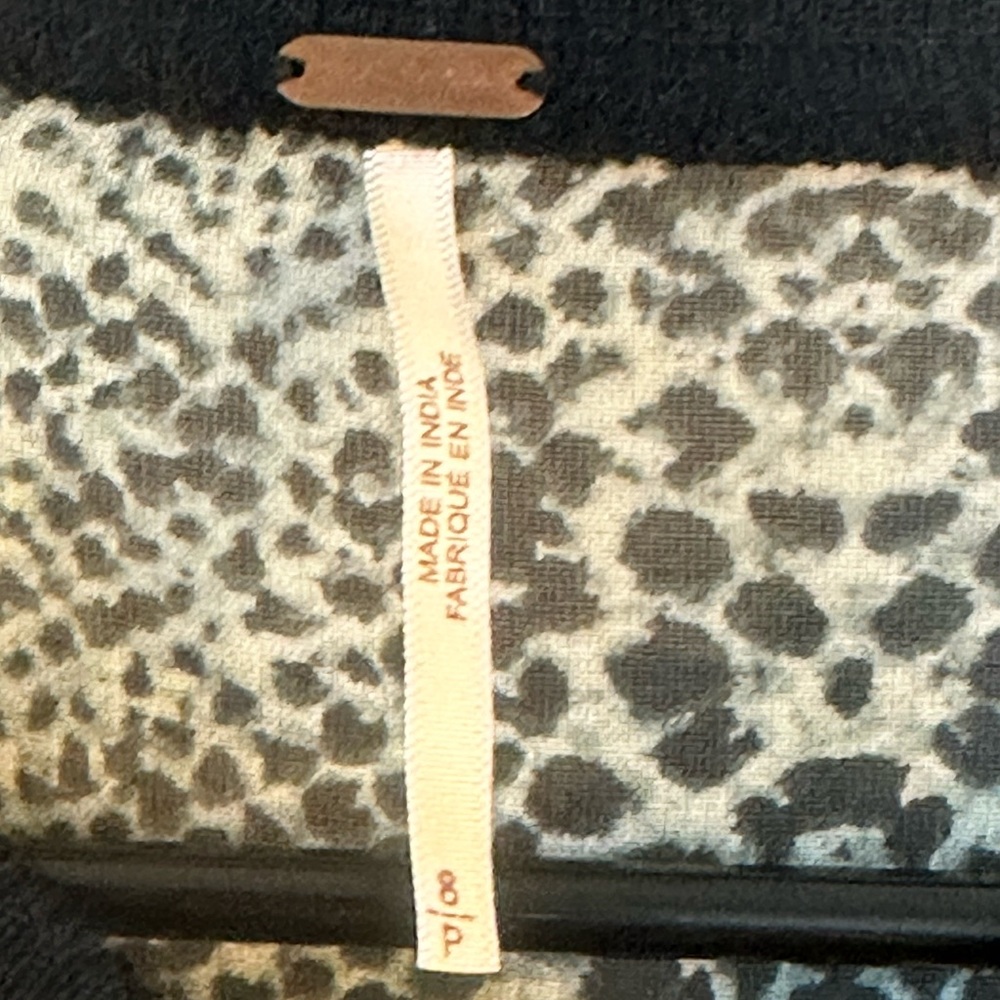 Free People Lori Python Sheer Oversized Button Up… - image 4